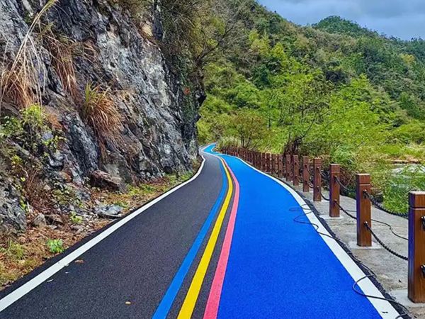 德清彩色沥青道路