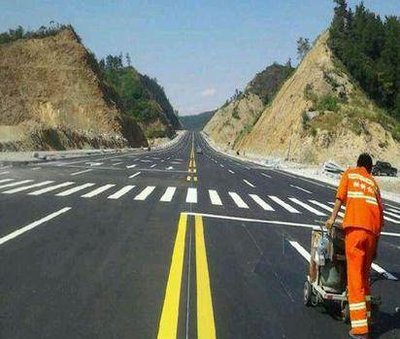 德清杭州道路划线